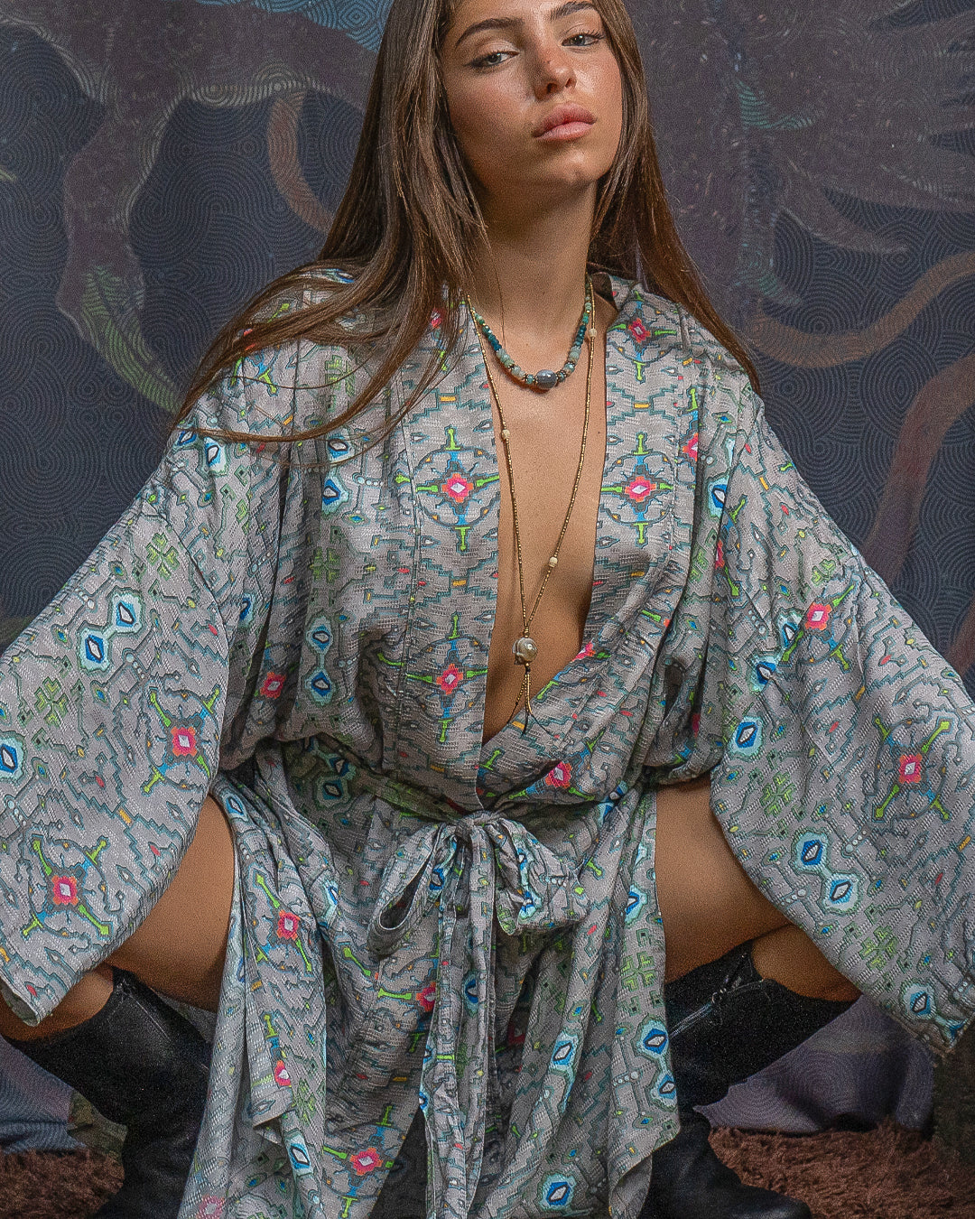 Classic Kimono / Bio Farms Orange - WATAWASKA